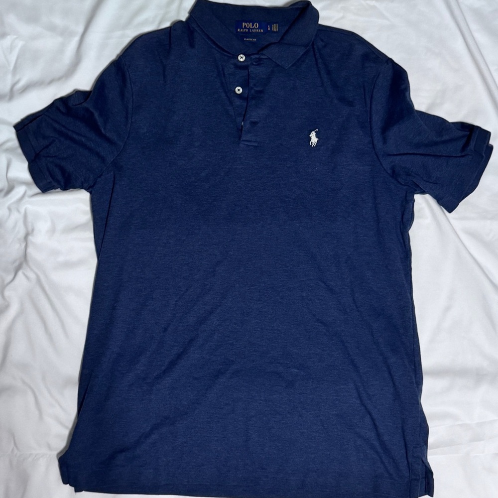 Polo by Ralph Lauren Blue Classic Polo Shirt